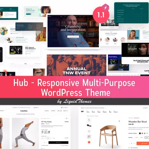 Hub Theme | Responsive Multi-Purpose WordPress Theme